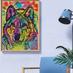 The Stare of the Wolf 1000 Piece Jigsaw Puzzle