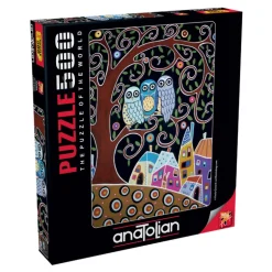 Three Owls 500 Piece Jigsaw Puzzle