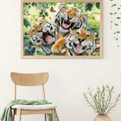 Tiger Selfie 260 Piece Jigsaw Puzzle