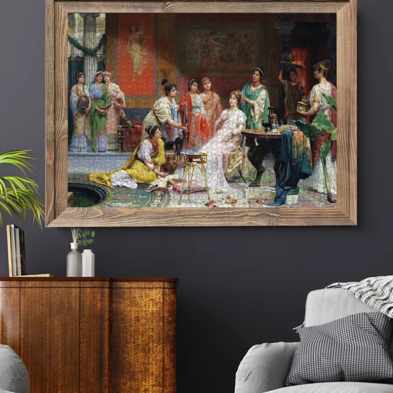 Toilette of a Roman Lady 1500 Piece Jigsaw Puzzle