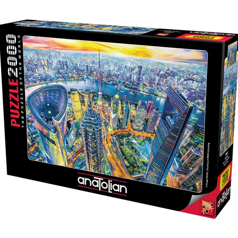 View of Shanghai 2000 Piece Jigsaw Puzzle