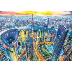 View of Shanghai 2000 Piece Jigsaw Puzzle