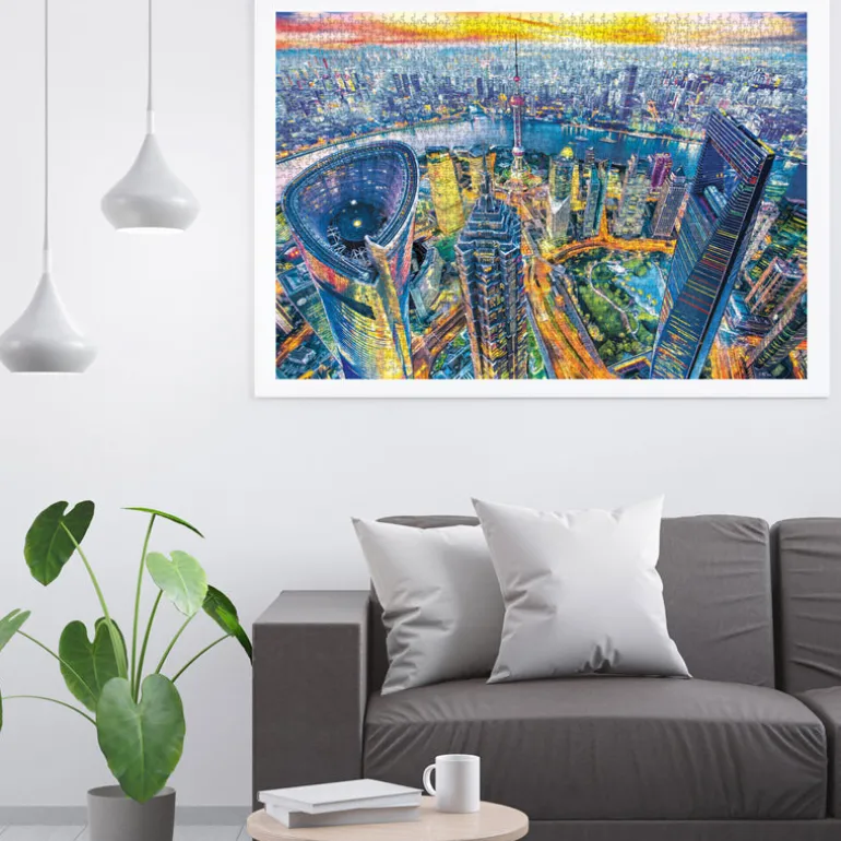 View of Shanghai 2000 Piece Jigsaw Puzzle