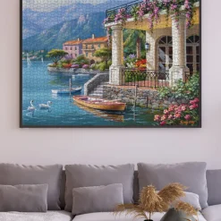 Villa on the Bay 3000 Piece Jigsaw Puzzle
