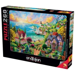 Village by the Sea 260 Piece Jigsaw Puzzle