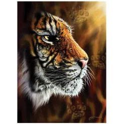 Wild Tiger 1000 Piece Jigsaw Puzzle