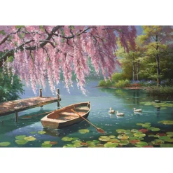 Willow Spring Beauty 500 Piece Jigsaw Puzzle