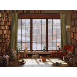 Window Cats 1000 Piece Jigsaw Puzzle