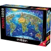 World Landmarks 4000 Piece Jigsaw Puzzle