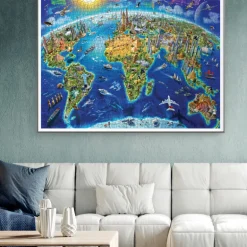 World Landmarks 4000 Piece Jigsaw Puzzle