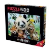 Zoo Selfie 500 Piece Jigsaw Puzzle