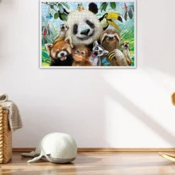 Zoo Selfie 500 Piece Jigsaw Puzzle
